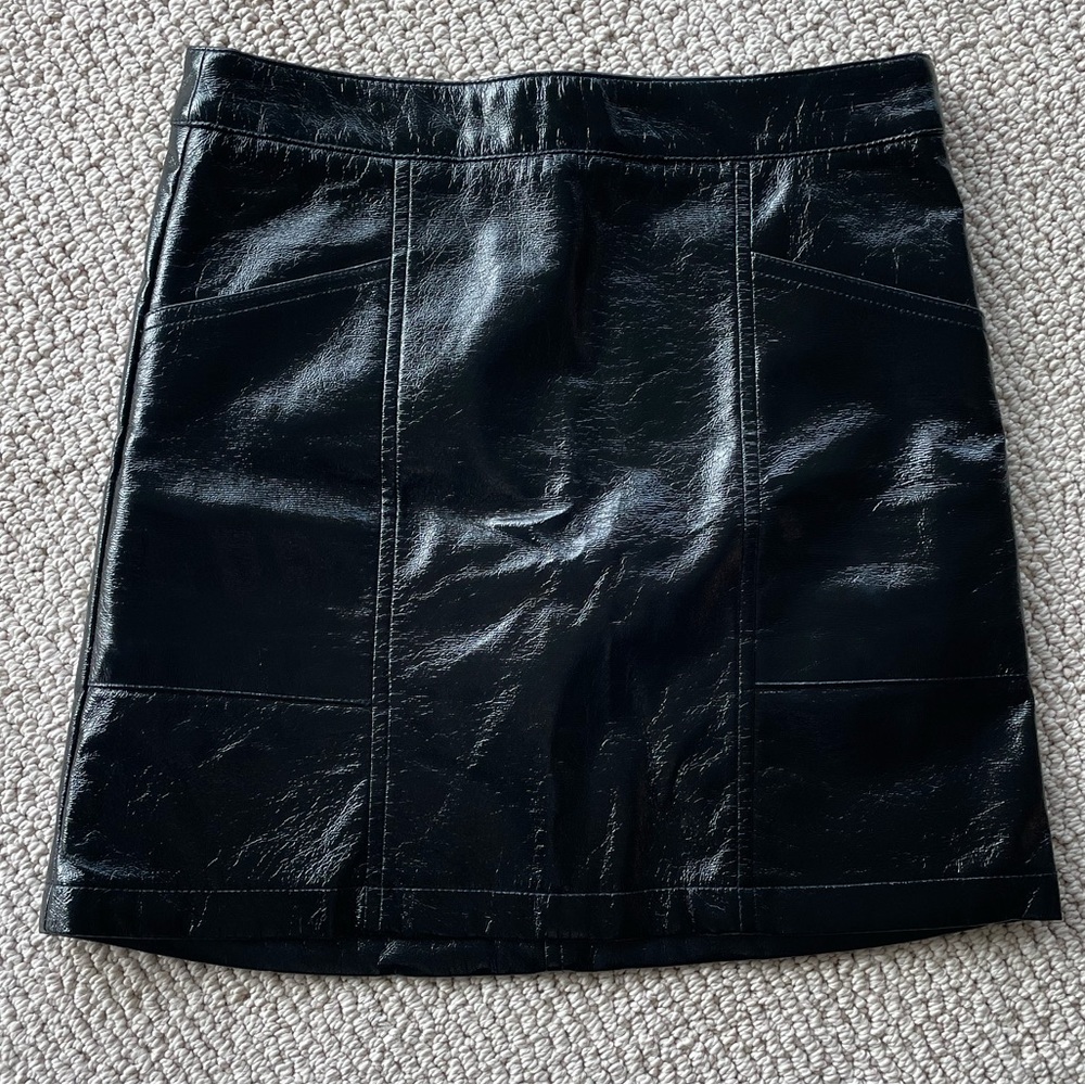 Forever 21 Leather Mini Skirt